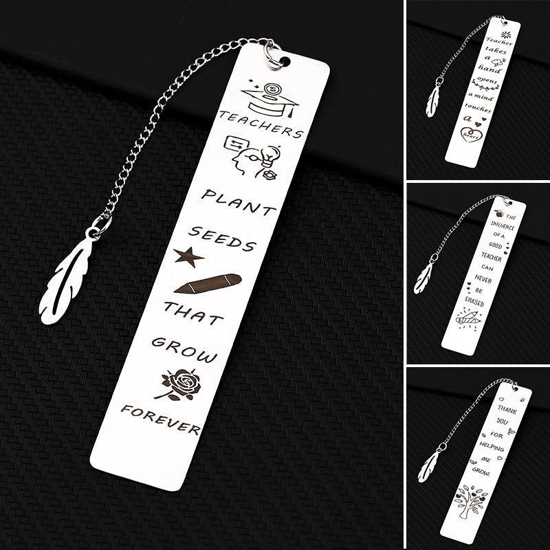 Stainless Steel Metal Bookmark