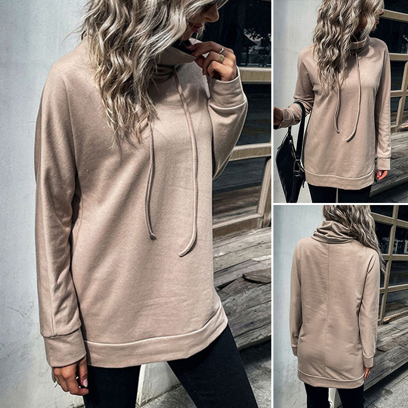 Pile Neck Sweatshirt
