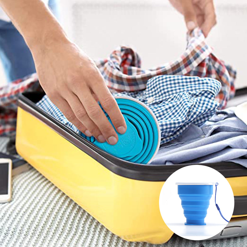 Retractable Folding Cup