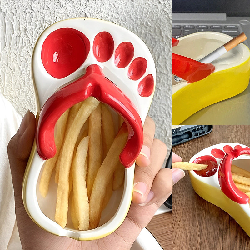 Funny Fries Plate/Ashtray