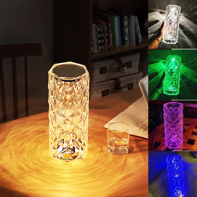 Prism Rose Touch Lamp