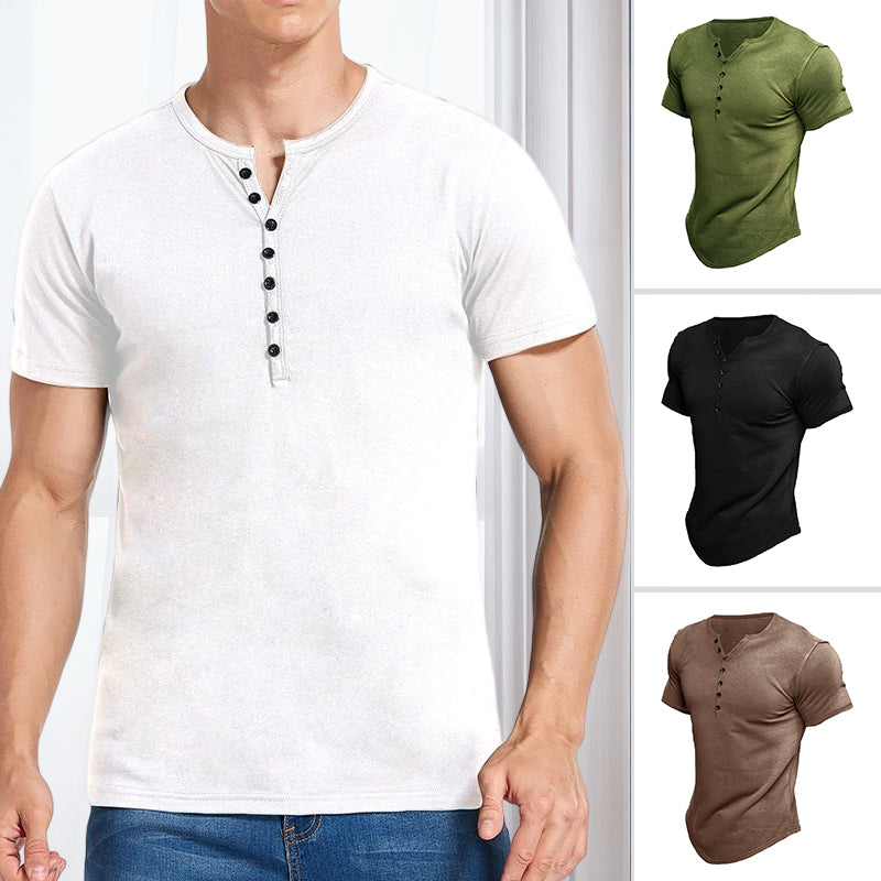 Men's Short Sleeve Solid T-Shirt