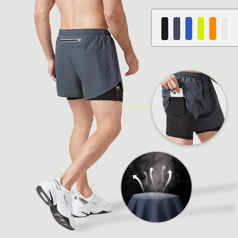 Double-layer Sports Shorts