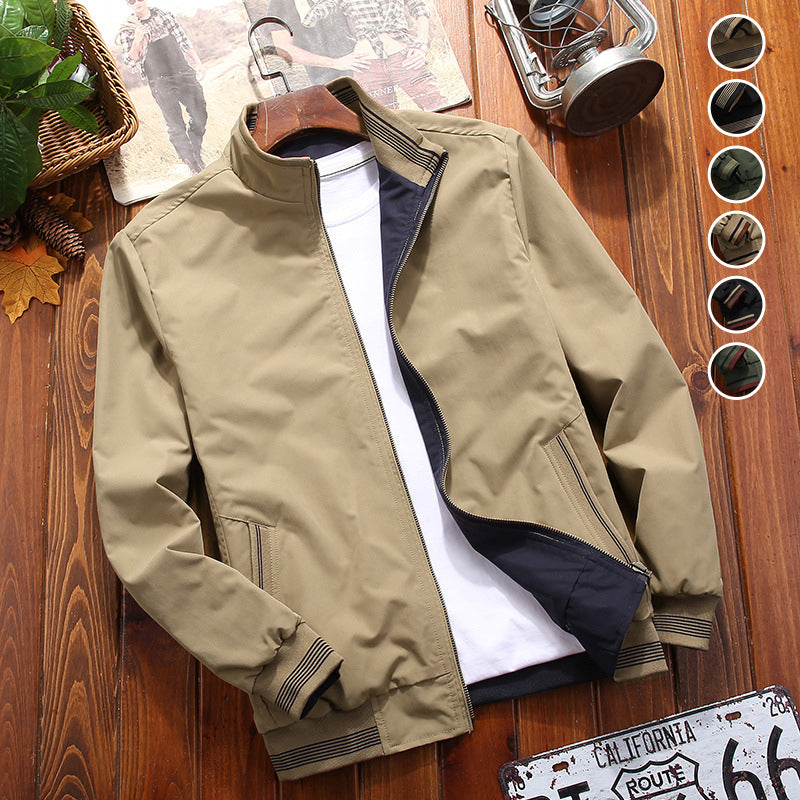 Men's Casual Reversible Jacket