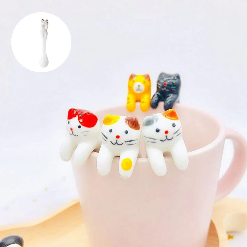 Naughty Cat Coffee Spoon Set