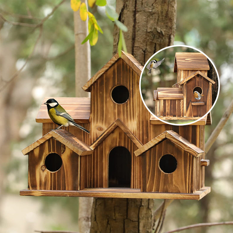 Natural Bird House for Backyard