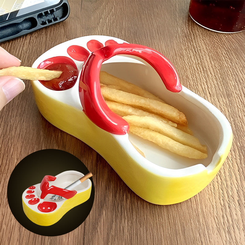 Funny Fries Plate/Ashtray