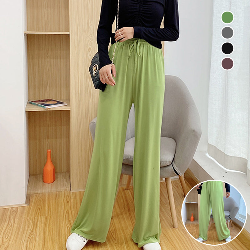 Slim Casual Flared Trousers
