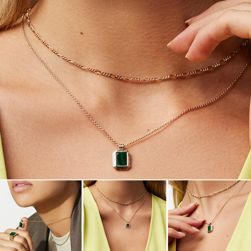Double Layered Turquoise Necklace