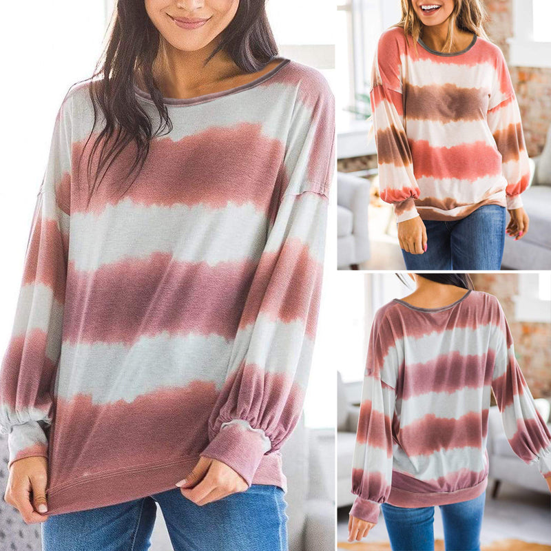 Loose Crew Neck Long Sleeve T-Shirt