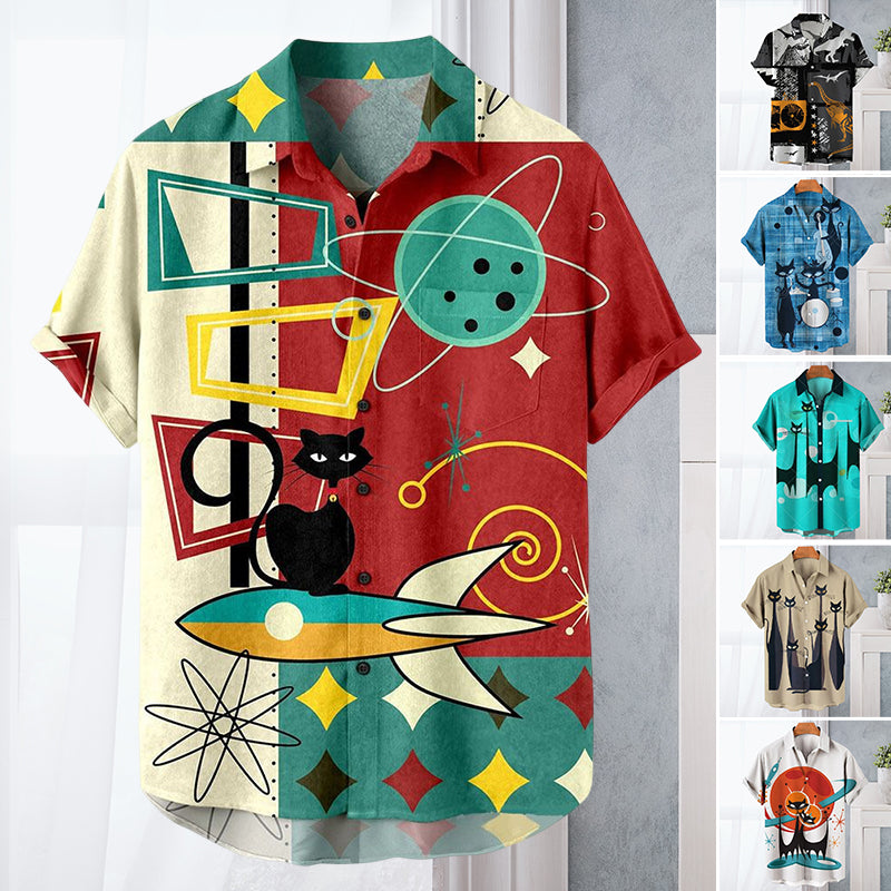 Digital Print Men's Shirt