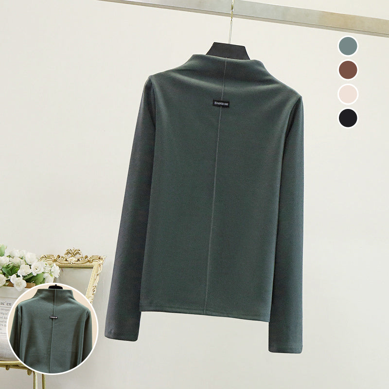 Thickened Double-sided Half turtleneck Sweater