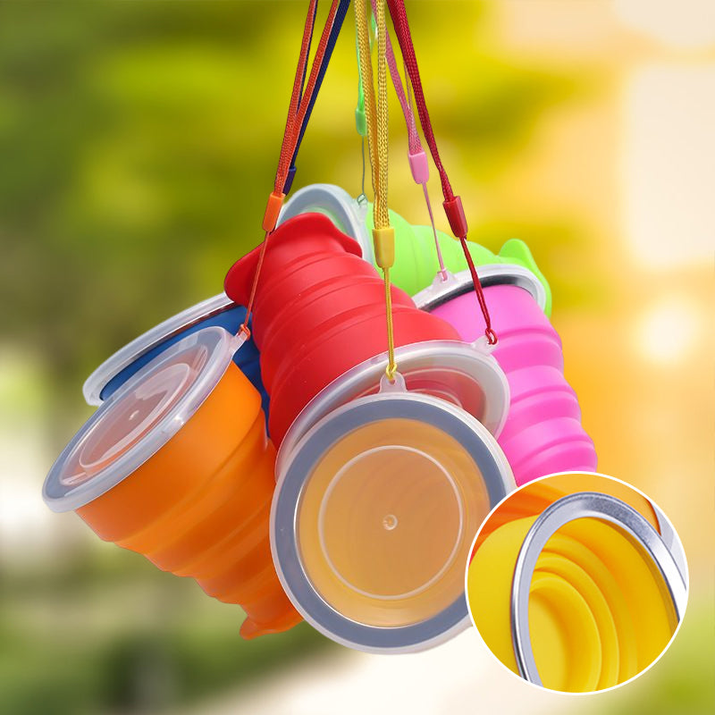 Retractable Folding Cup