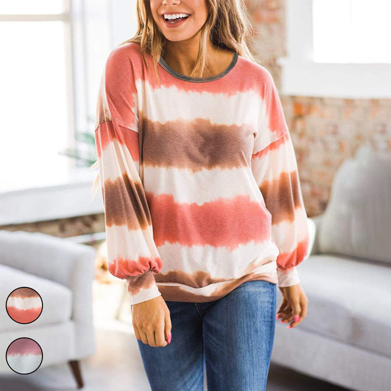 Loose Crew Neck Long Sleeve T-Shirt