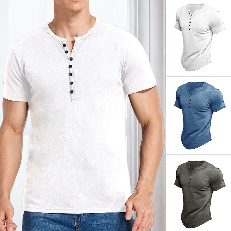 Men's Short Sleeve Solid T-Shirt