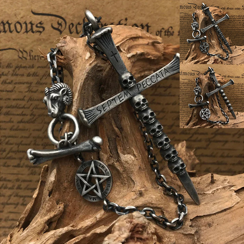 Cross Skull Necklace