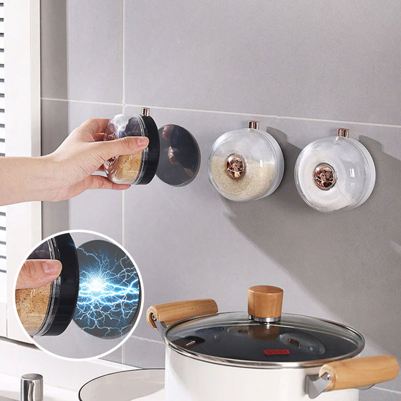 Magnetic Wall-mounted Seasoning Jar