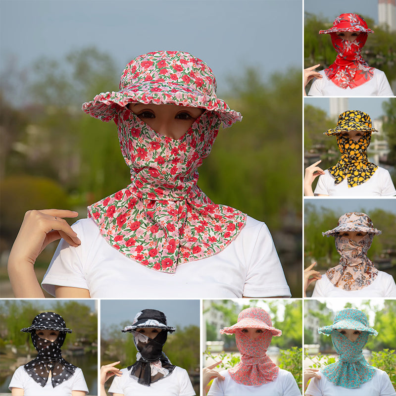 Neck and Face Protection Sun Hat