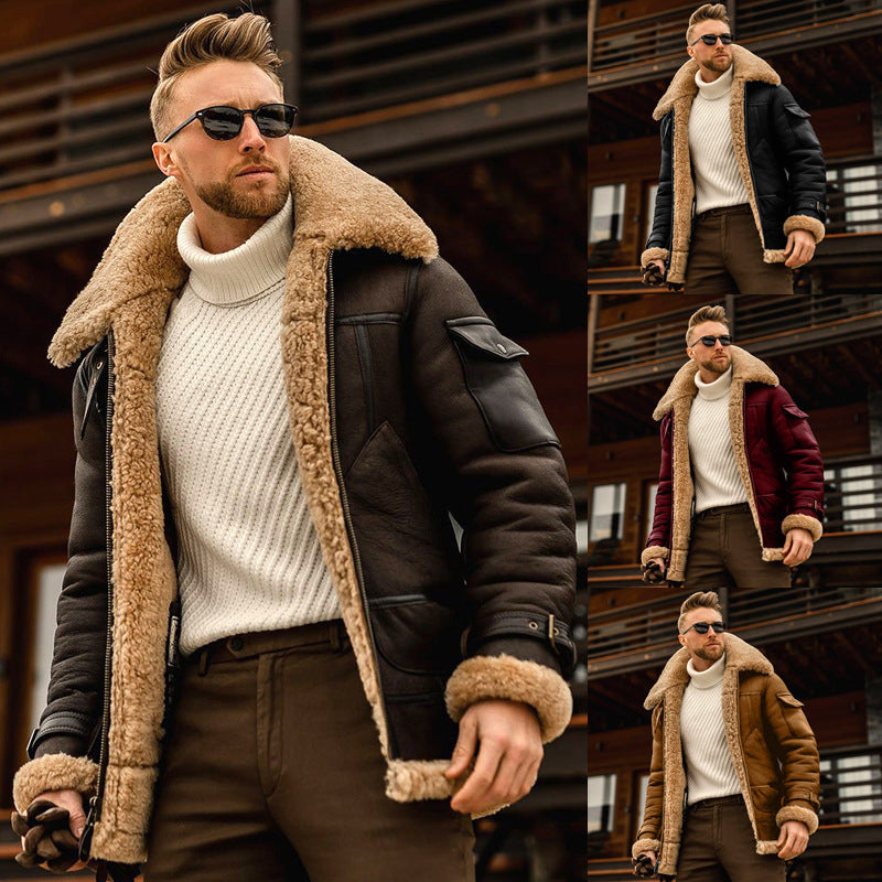 Men's Fur All-in-one Jacket