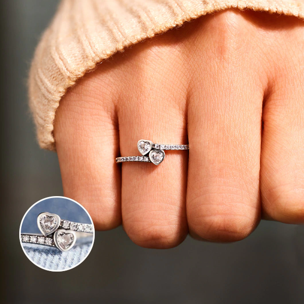 TWO HEART RING