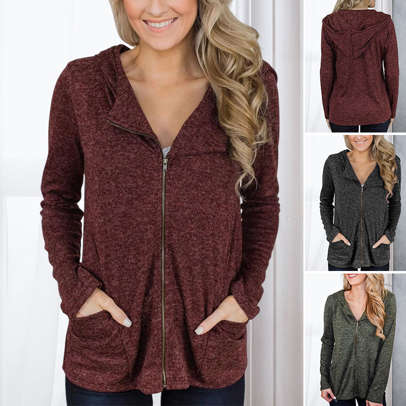 Zip Hooded Jacket