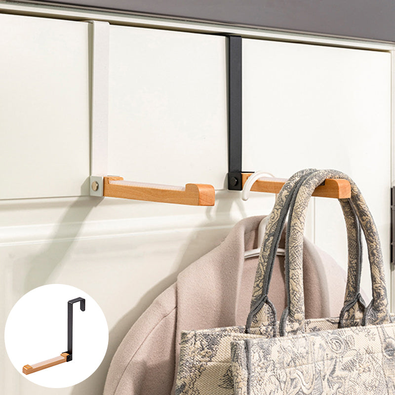 Foldable Wood Over The Door Hooks