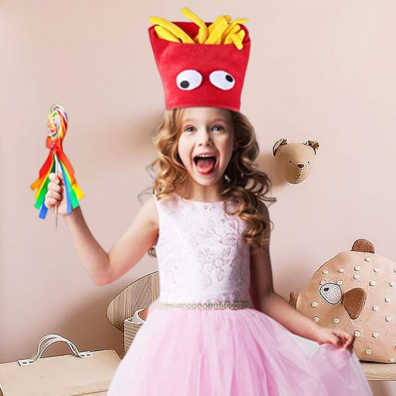 French Fries Novelty Food Hat