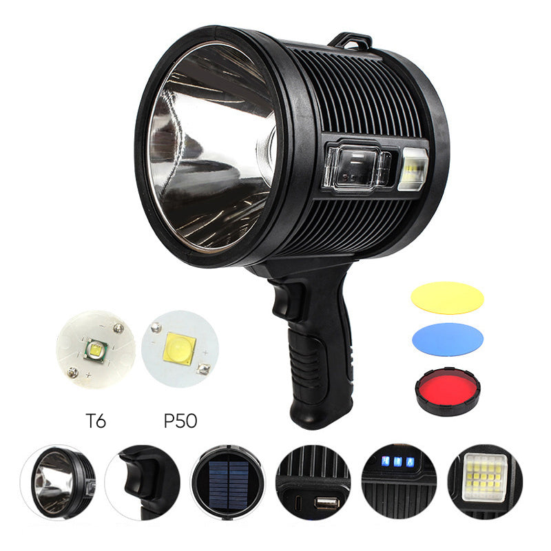 LED Spotlight Handheld Large Searchlight