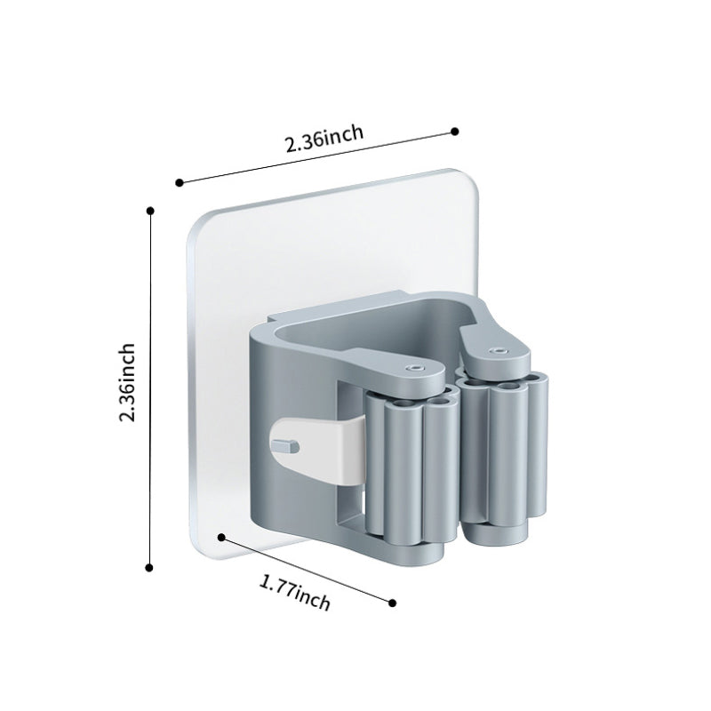 Wall Mounted Mop Holder (3 PCS)