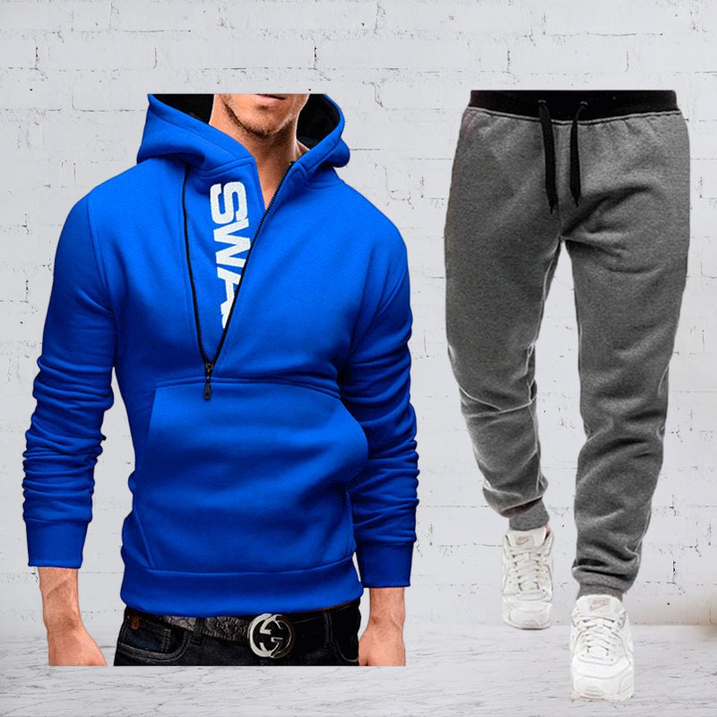 Side Zip Contrast Set