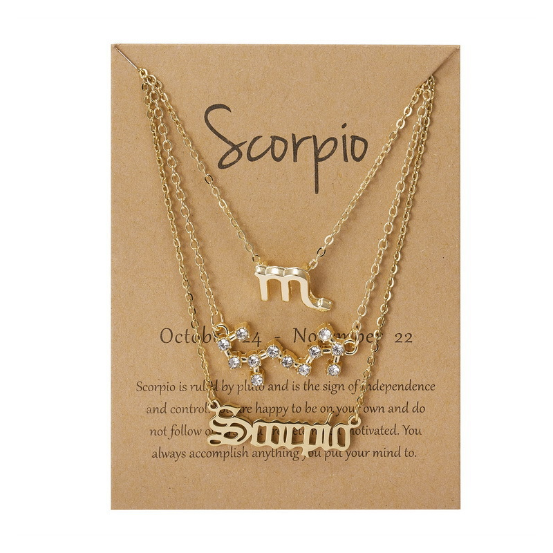 Zodiac Layer Necklaces
