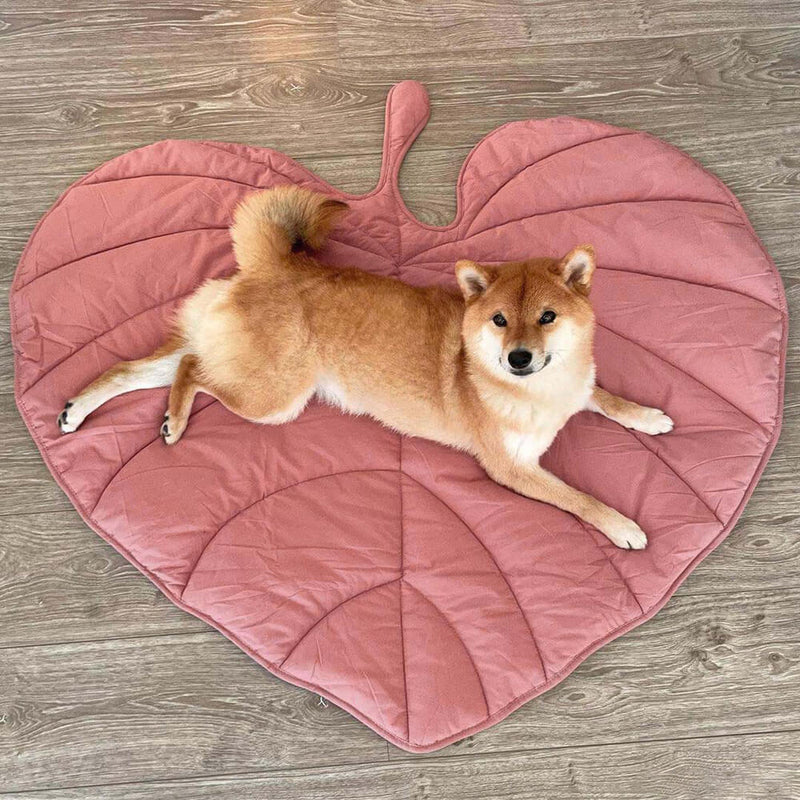 Leaf Shape Dog Blanket