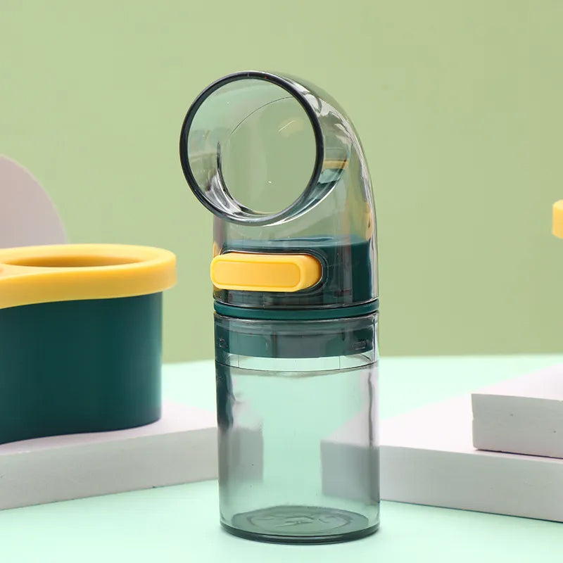 Arc press quantitative salt bottle