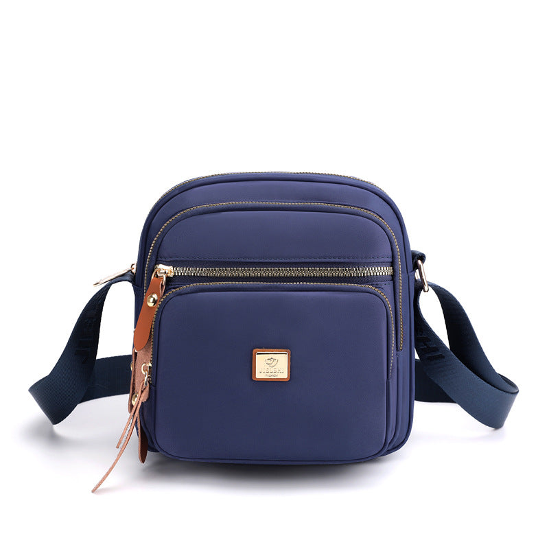 Multi Pocket Nylon Shoulder Bag