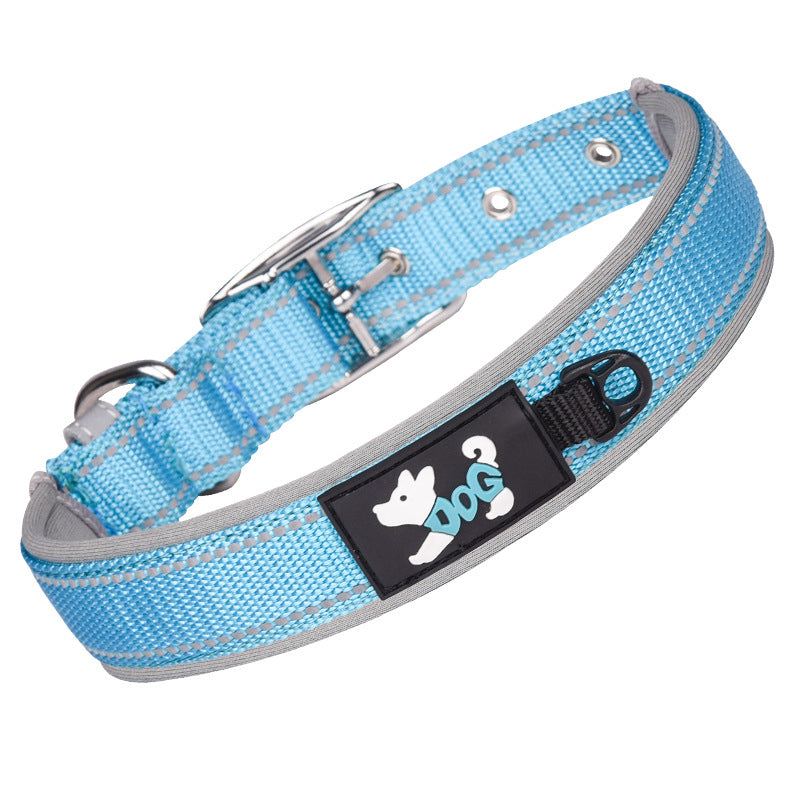 Nylon Reflective Dog Collar