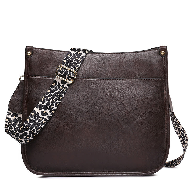 Leopard Print Crossbody Bag