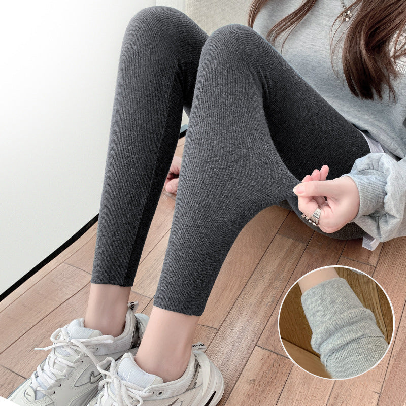 Casual Warm Winter Solid Pants