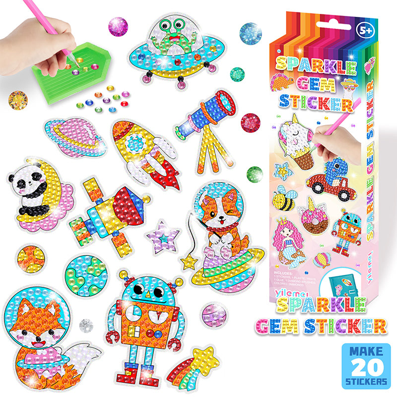 DIY Children's FreeSstick Cartoon Diamond Painting