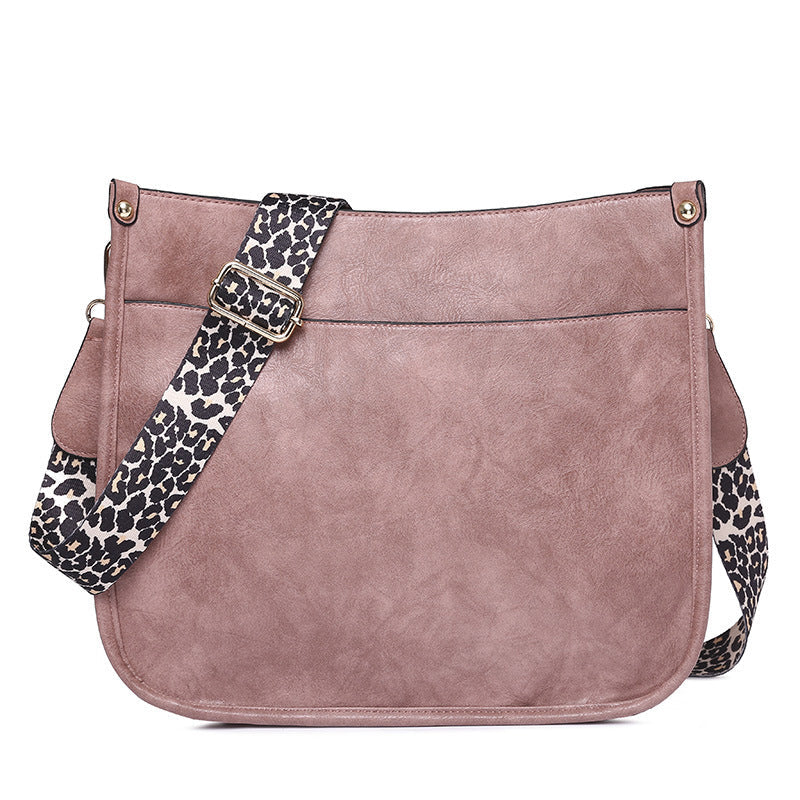 Leopard Print Crossbody Bag