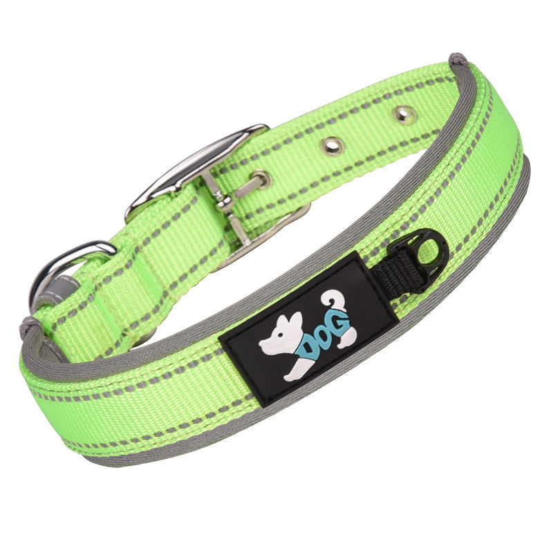 Nylon Reflective Dog Collar