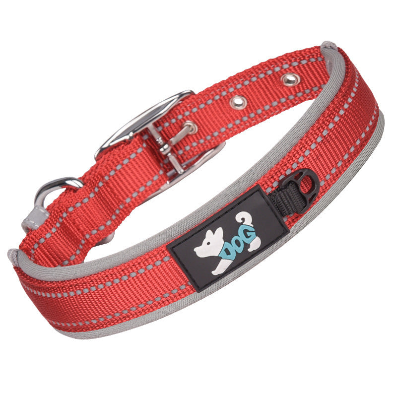 Nylon Reflective Dog Collar