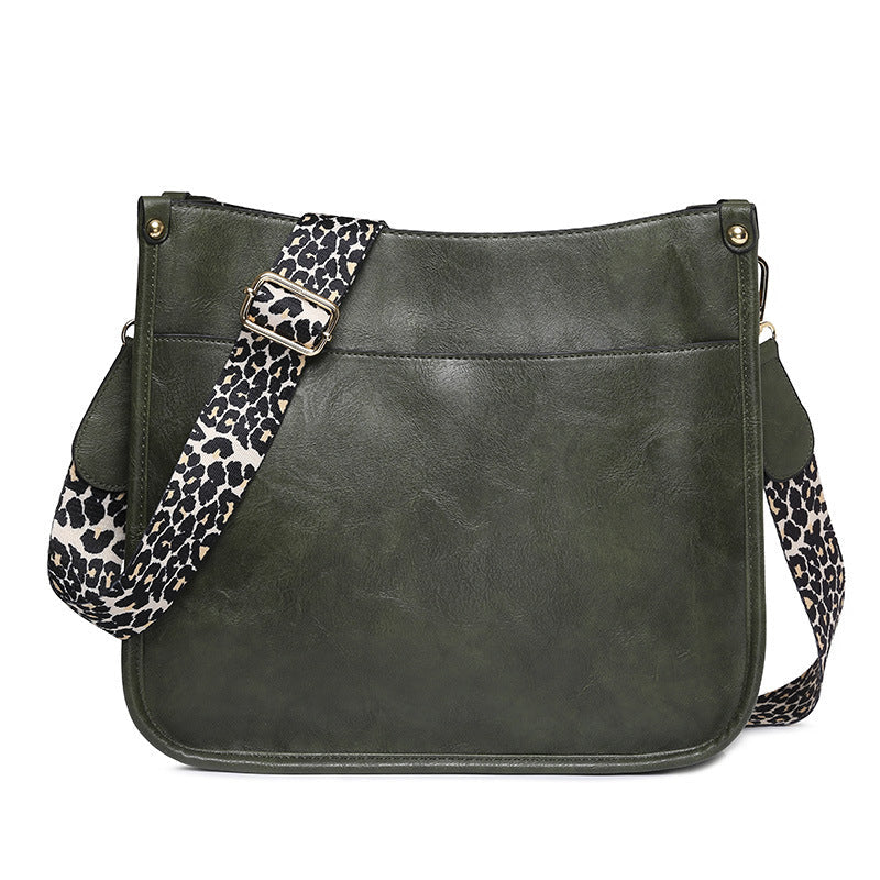 Leopard Print Crossbody Bag