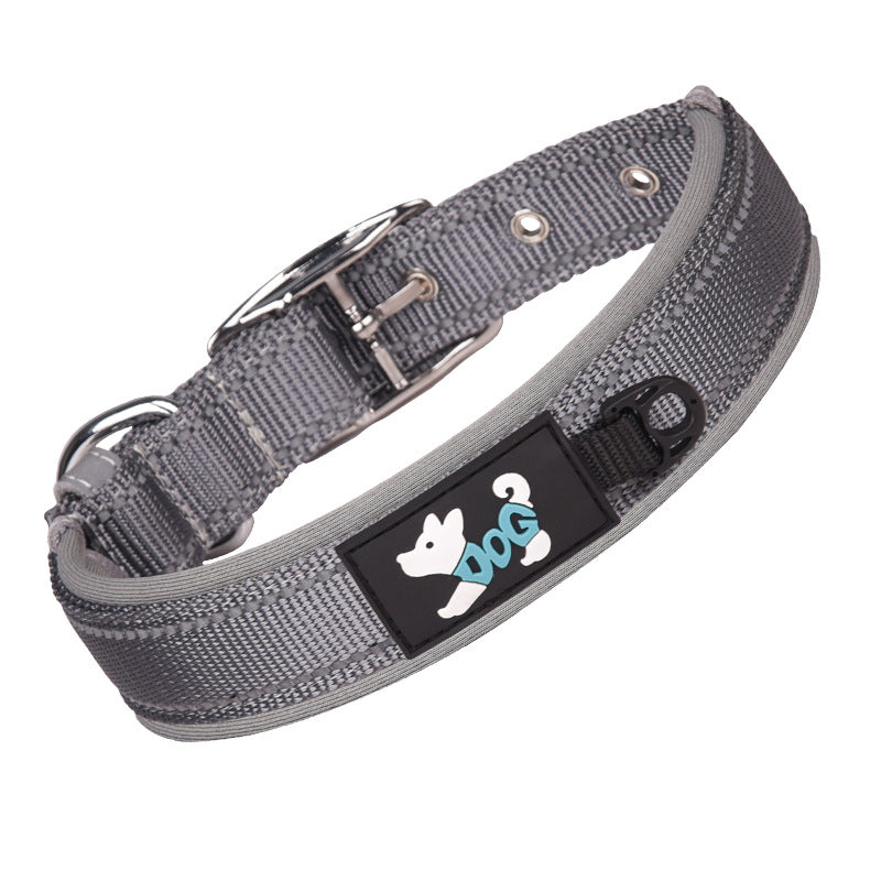 Nylon Reflective Dog Collar