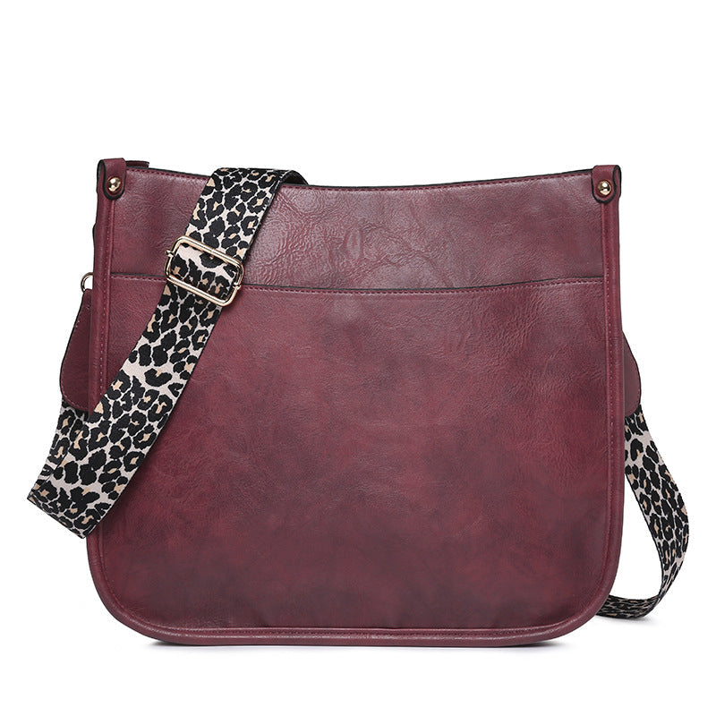 Leopard Print Crossbody Bag