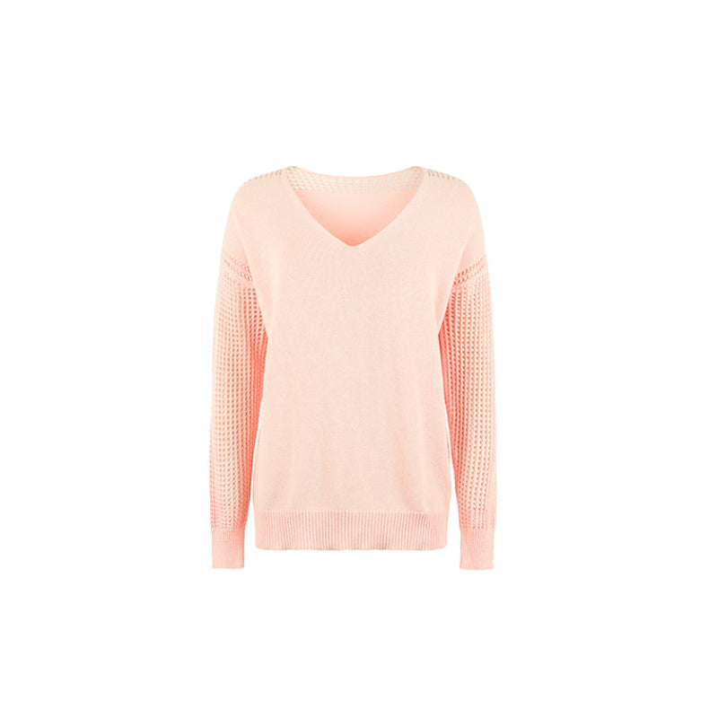 Cutout Knitted Sweater