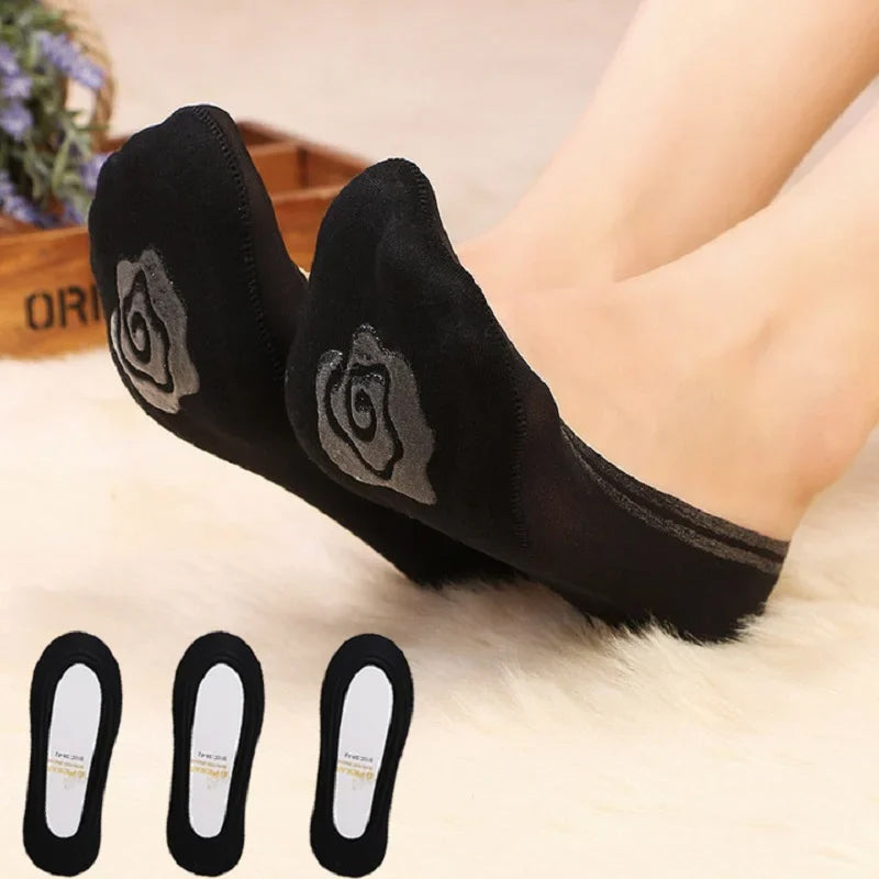 Non-slip Invisible Boat Socks(3 pairs)