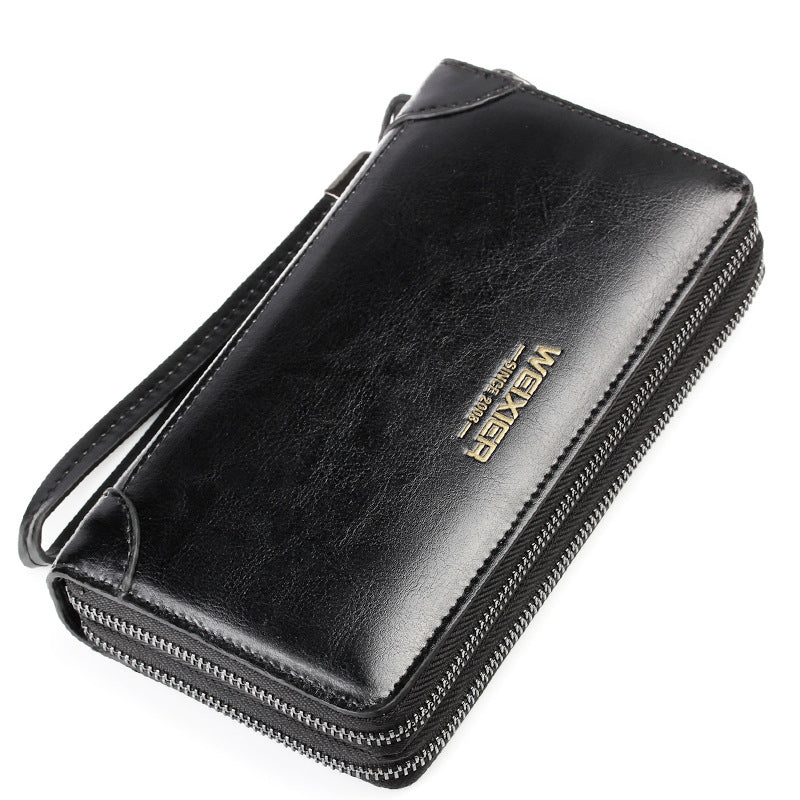 Leather Clutch Purse Wallet for Men