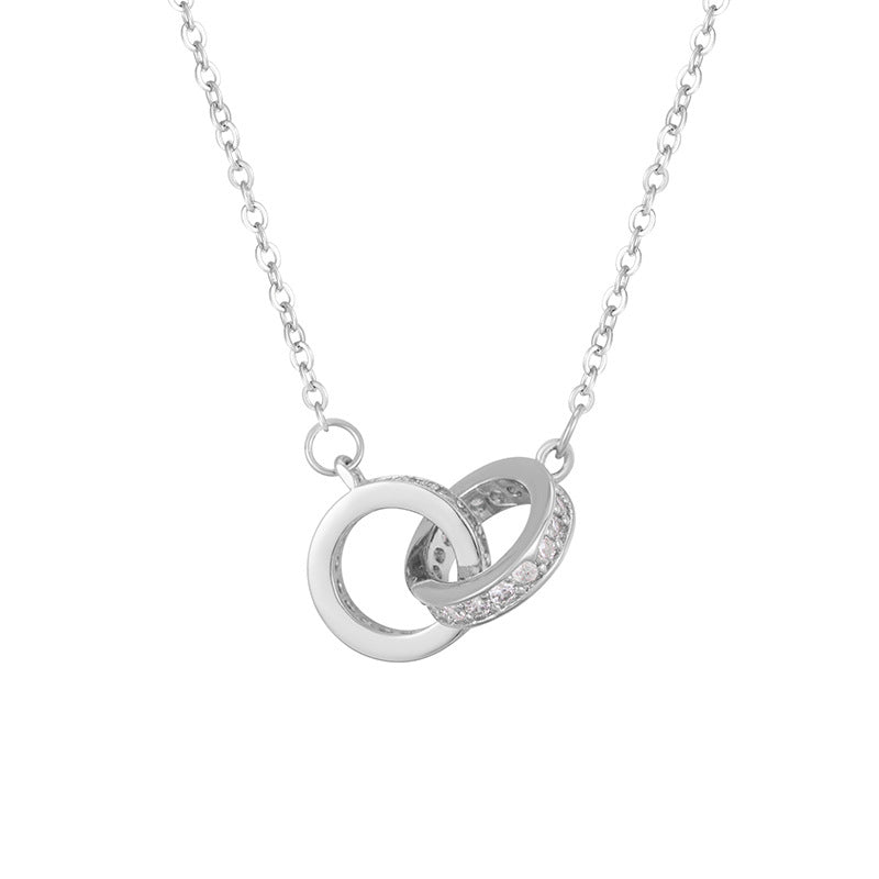 Special Round Interlocking Necklace