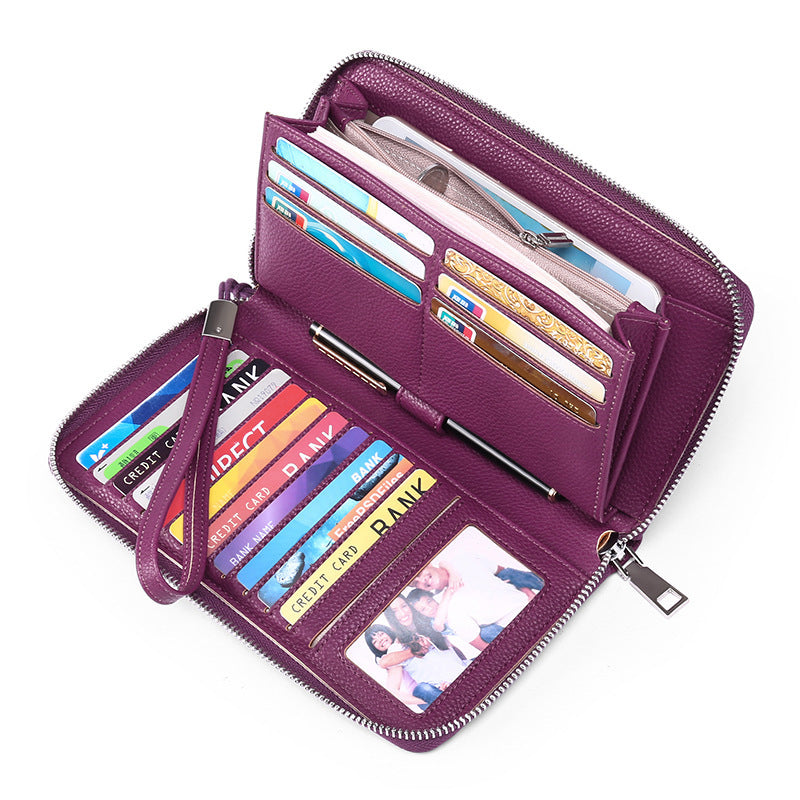 Large Capacity RFID Blocking Wallet