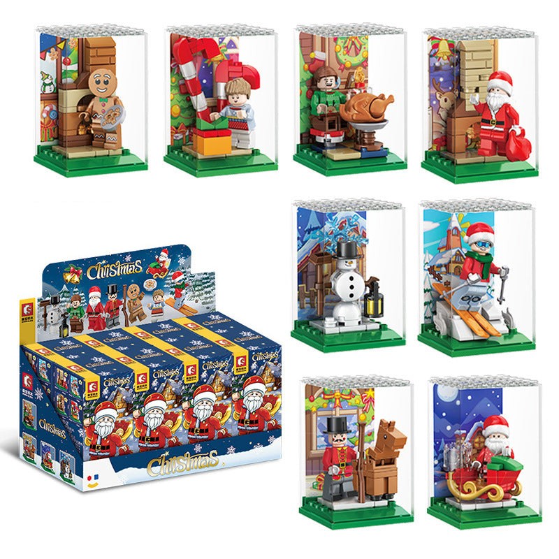 Blind Box of Christmas Building Blocks